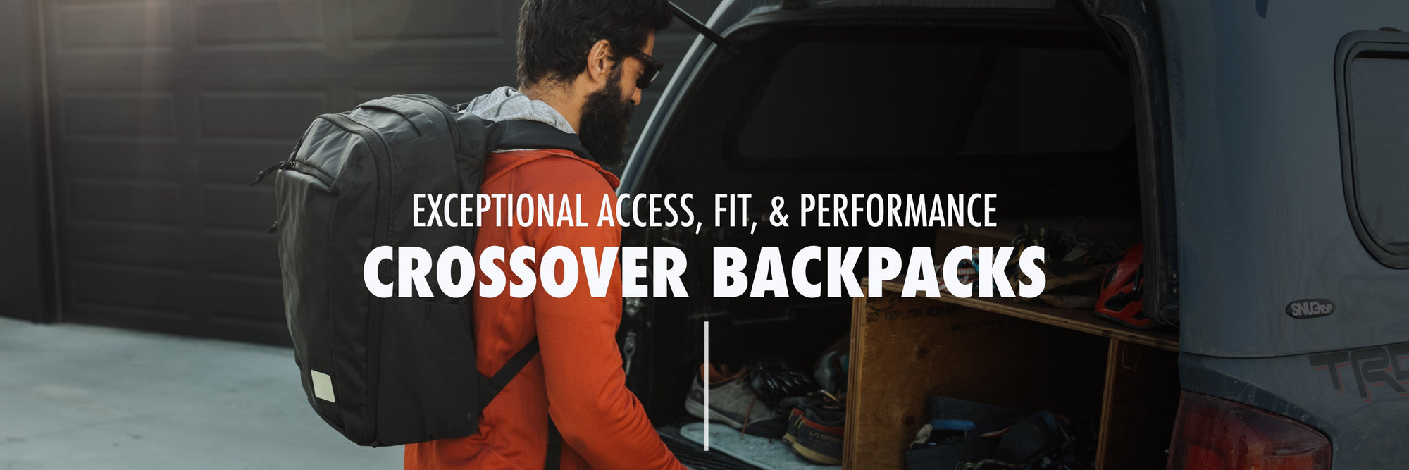 MEET OUR CROSSOVER BACKPACKS