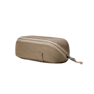CIVIC Access Pouch 0.5L in Fossil Brown - front profile