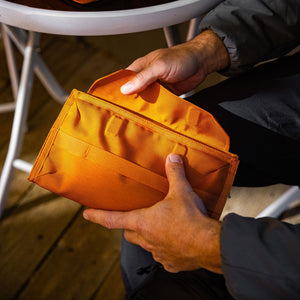 CIVIC Access Pouch 1L in Burnt Orange