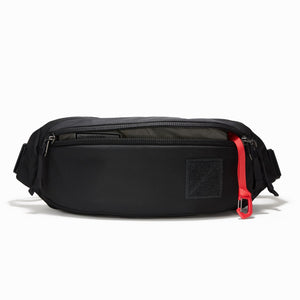 CIVIC Access Sling 2L in Solution Dyed Black - Front Key Leash