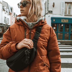 CIVIC Access Sling 2L in Solution Dyed Black - in France