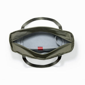 CIVIC Daily Tote 24L in OD Green - CDT24 - wide opening