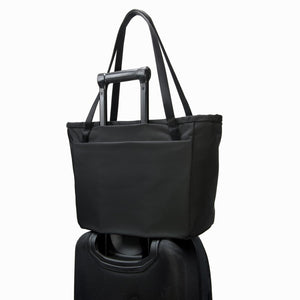 CIVIC Daily Tote 24L in Solution Dyed Black - CDT24 - luggage pass through
