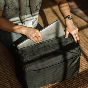 CIVIC Panel Loader 16L - CPL16 - Solution Dyed Black - Laptop Sleeve