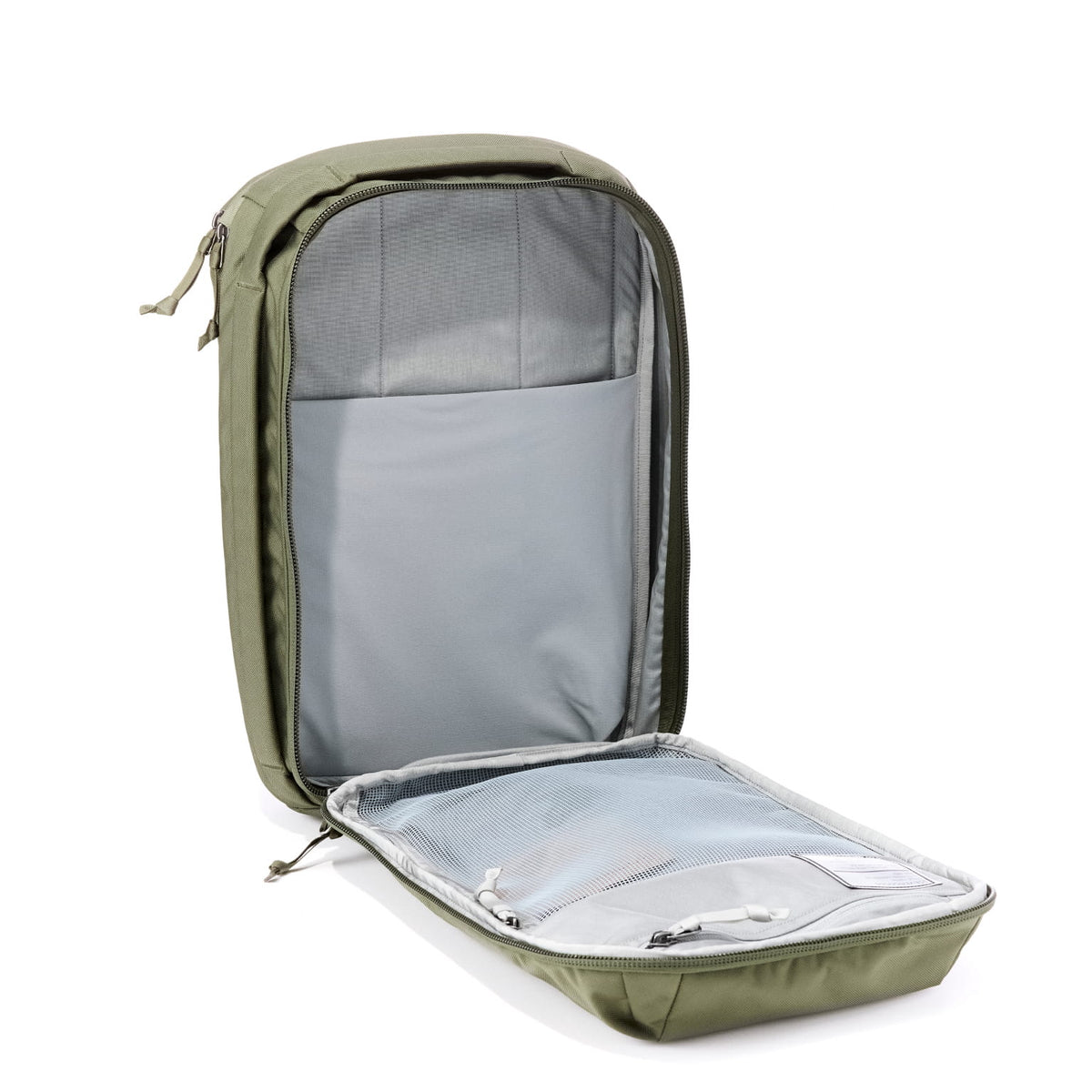 CIVIC Panel Loader 16L CPL16 in OD Green - panel loading to showcase standard gray internal lining CIVIC Panel Loader 16L CPL16 in OD Green - panel loading to showcase standard gray internal lining [13016c-ODG