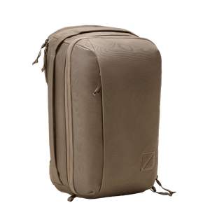 CIVIC Panel Loader 24L in Fossil Brown - backpack front profile