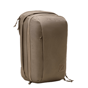 CIVIC Panel Loader 24L in Fossil Brown - backpack front profile