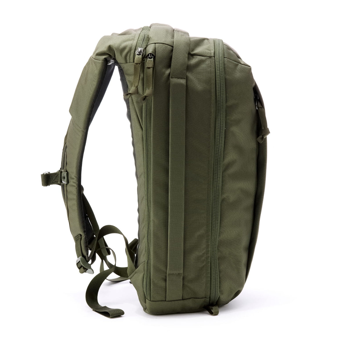 CIVIC Panel Loader 24L CPL24 in OD Green -side view CIVIC Panel Loader 24L CPL24 in OD Green -side view [13001c-ODG
