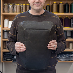 CIVIC Travel Bag - Waxed Olive - Pre-Order