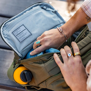 CIVIC Travel Bag 20L - CTB20 - OD Green - intuitive access