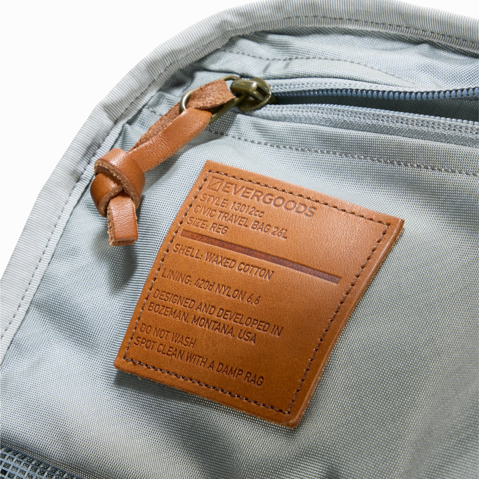 CIVIC Travel Bag 26L in Waxed Canvas - Waxed Tan - Style Label CIVIC Travel Bag 26L in Waxed Canvas - Waxed Tan - Style Label [13012cc-WTN