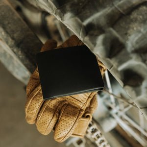 ELEMENT Bifold Wallet - EBW - Solution Dyed Black - lifestyle - durable textile