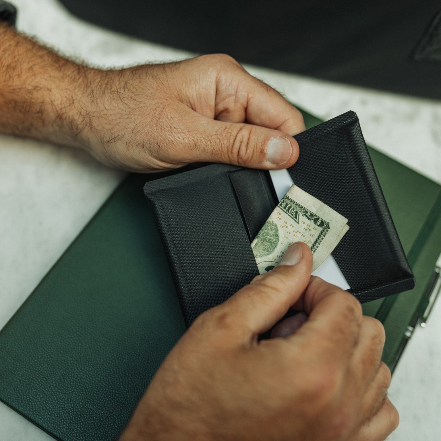 ELEMENT Card Wallet - ECW - minimalist wallet - cargo hold pocket