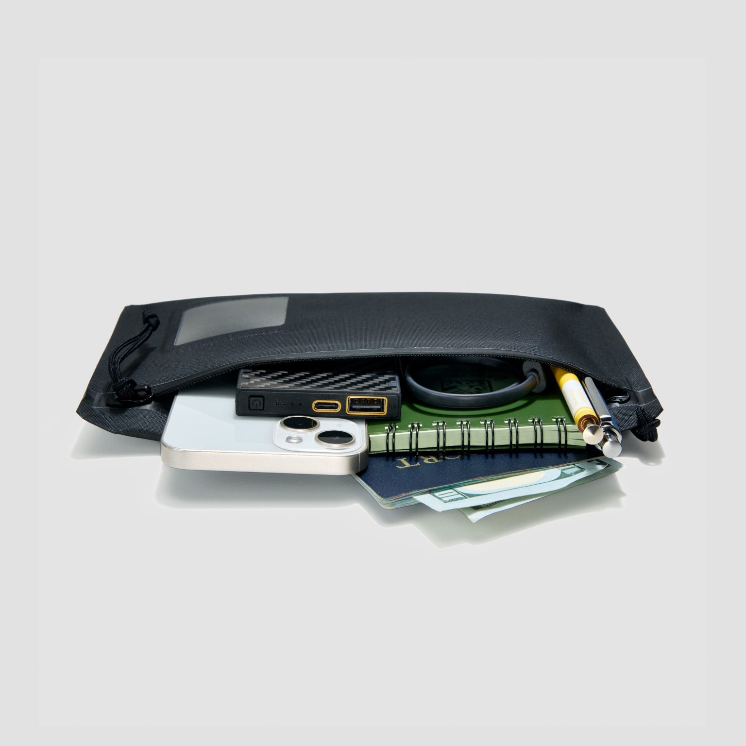 ELEMENT Flat Pouch - EFP - Small - Solution Dyed Black - Tech Loadout ELEMENT Flat Pouch - EFP - Small - Solution Dyed Black - Tech Loadout [12004a-SBK