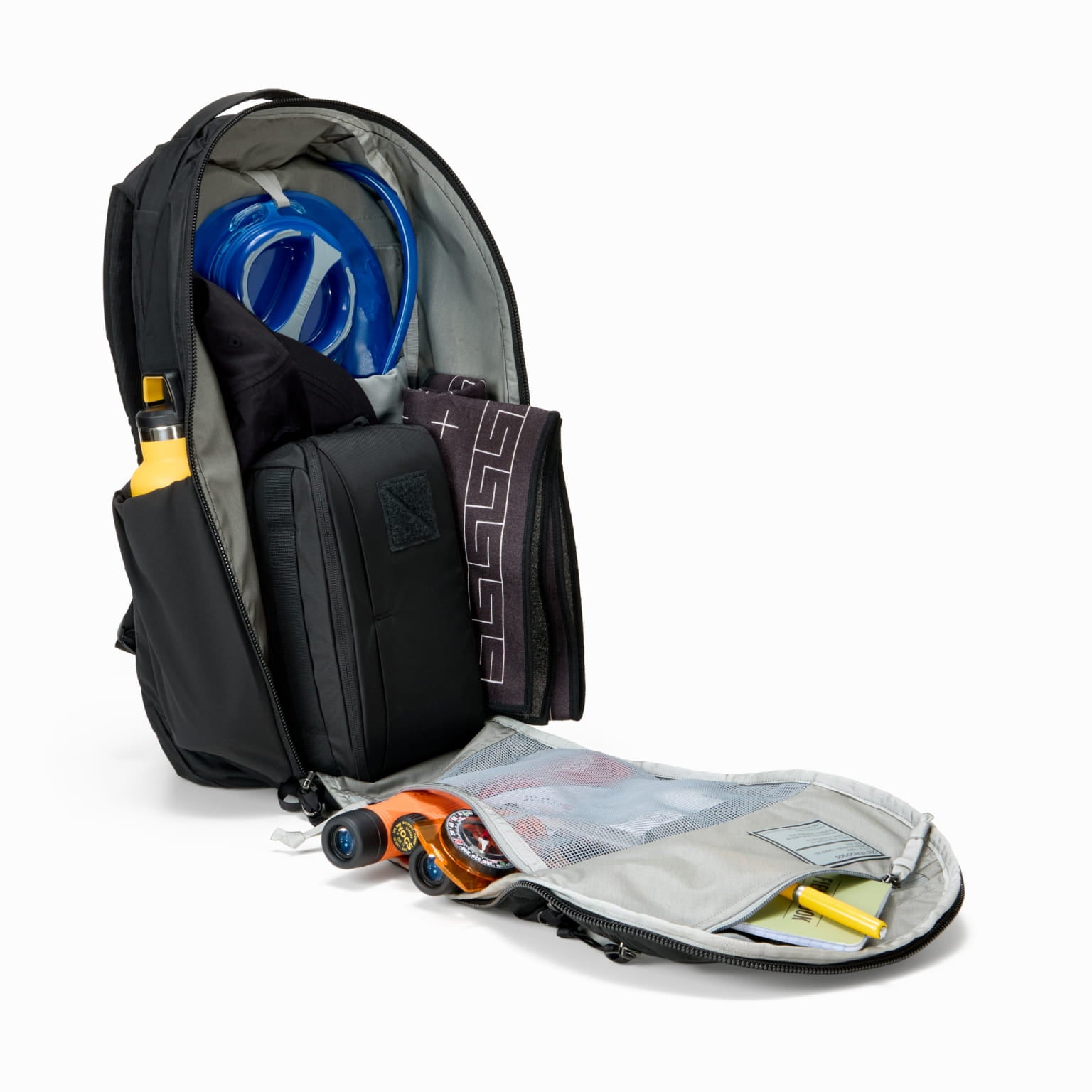MOUNTAIN Panel Loader 22L - Solution Dyed Black - Panel Loading Loaded out MOUNTAIN Panel Loader 22L - Solution Dyed Black - Panel Loading Loaded out [11004d-SBK