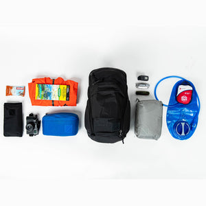 Mountain Panel Loader 22L in Solution Dyed Black, load out