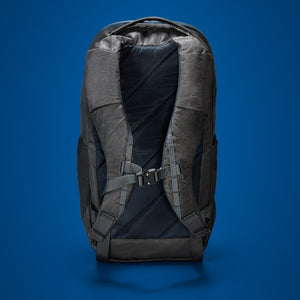 MOUNTAIN Panel Loader 22L in Black Magic - Ultra - Breathable back panel.