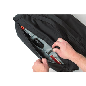 Transit Duffel 35L in Black drop-in EDC pockets