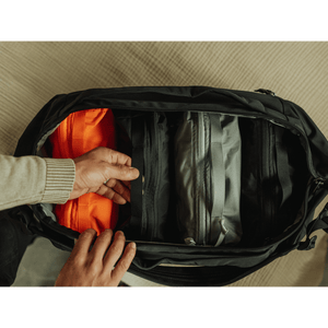 Transit Packing Cube 10L in Black - packed in Transit Duffel 35L