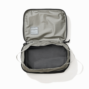 Transit Packing Cube 10L in Black - open and empty