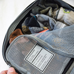 Transit Packing Cube 8L open and packed