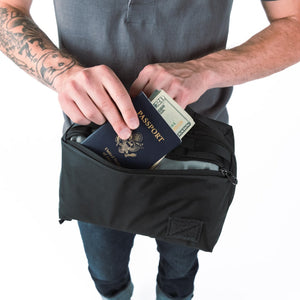 Transit Packing Cube 8L TPC8 Black external zipper pocket