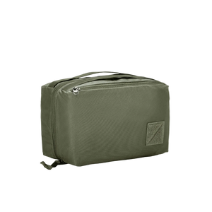 Transit Packing Cube 8L in OD Green - front panel