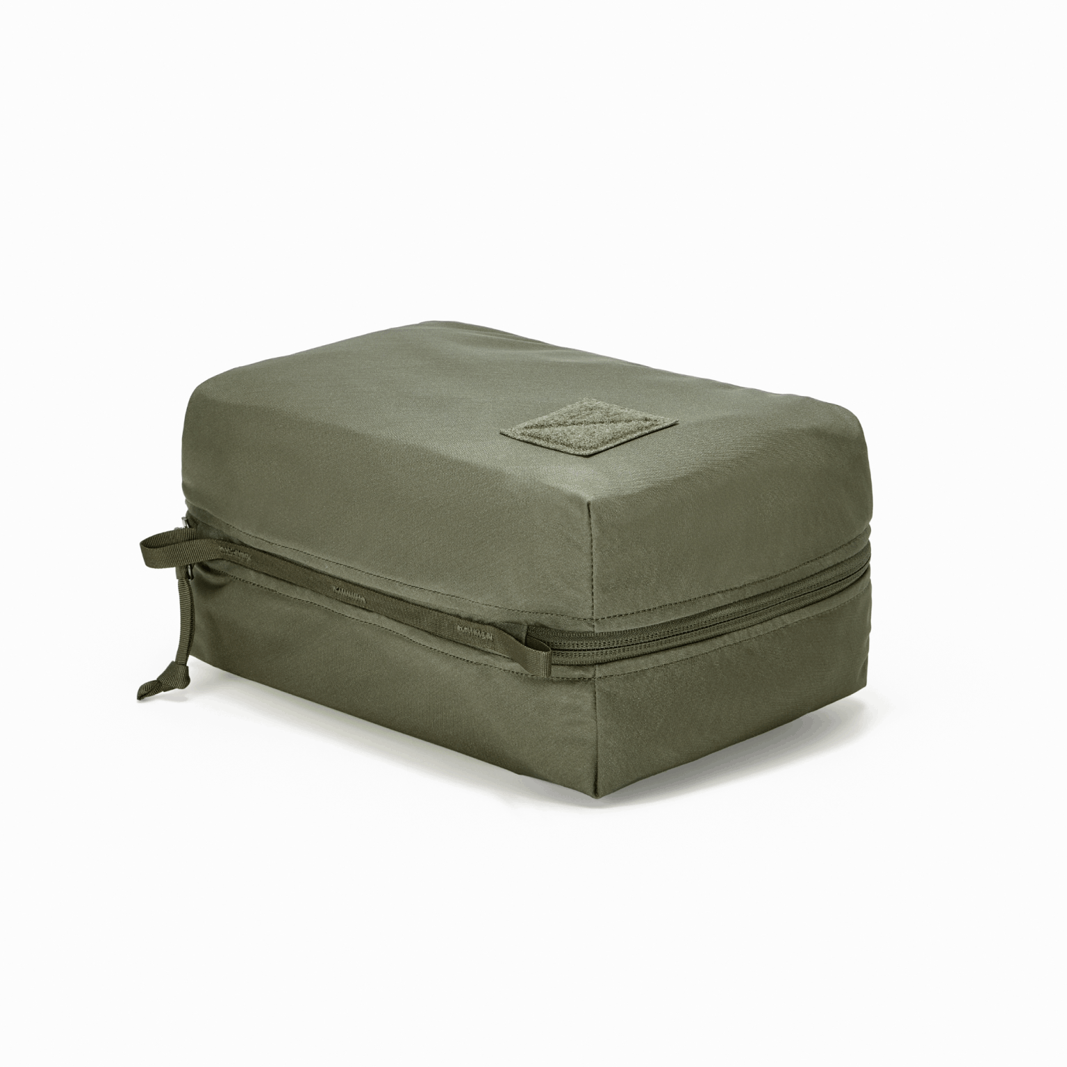 Transit Packing Cube 8L in OD Green - closed. Bottom Transit Packing Cube 8L in OD Green - closed. Bottom [13015a-ODG