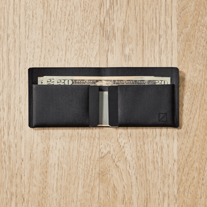 ELEMENT Bifold Wallet - EBW - Solution Dyed Black - lifestyle - global currency