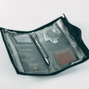 CIVIC ACCESS POUCH 1L BLACK CAP1 OPEN