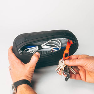 CIVIC ACCESS POUCH 2L BLACK CAP2 EDC ACCESSORY KEY LEASH