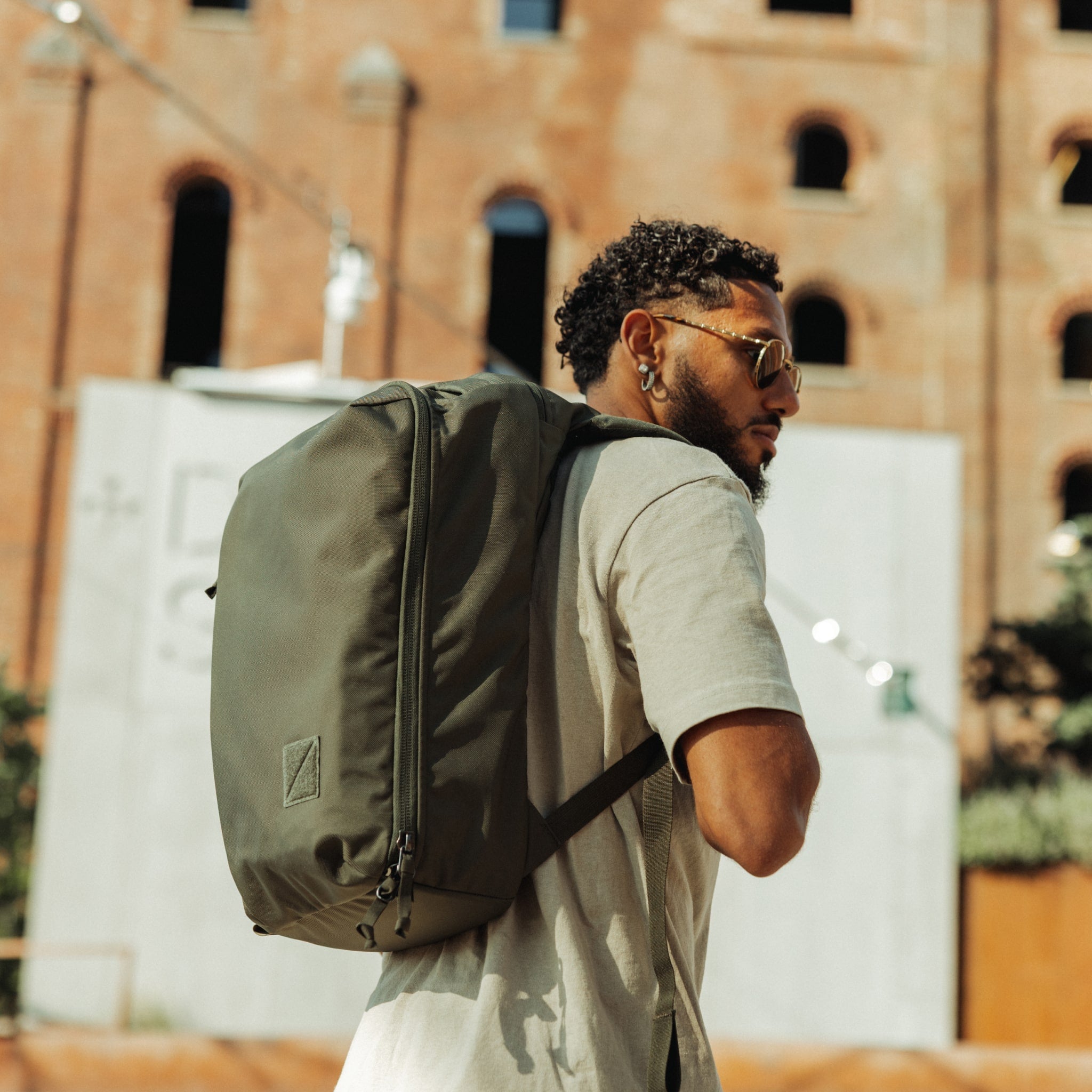 Olive Drab OD Green Backpack