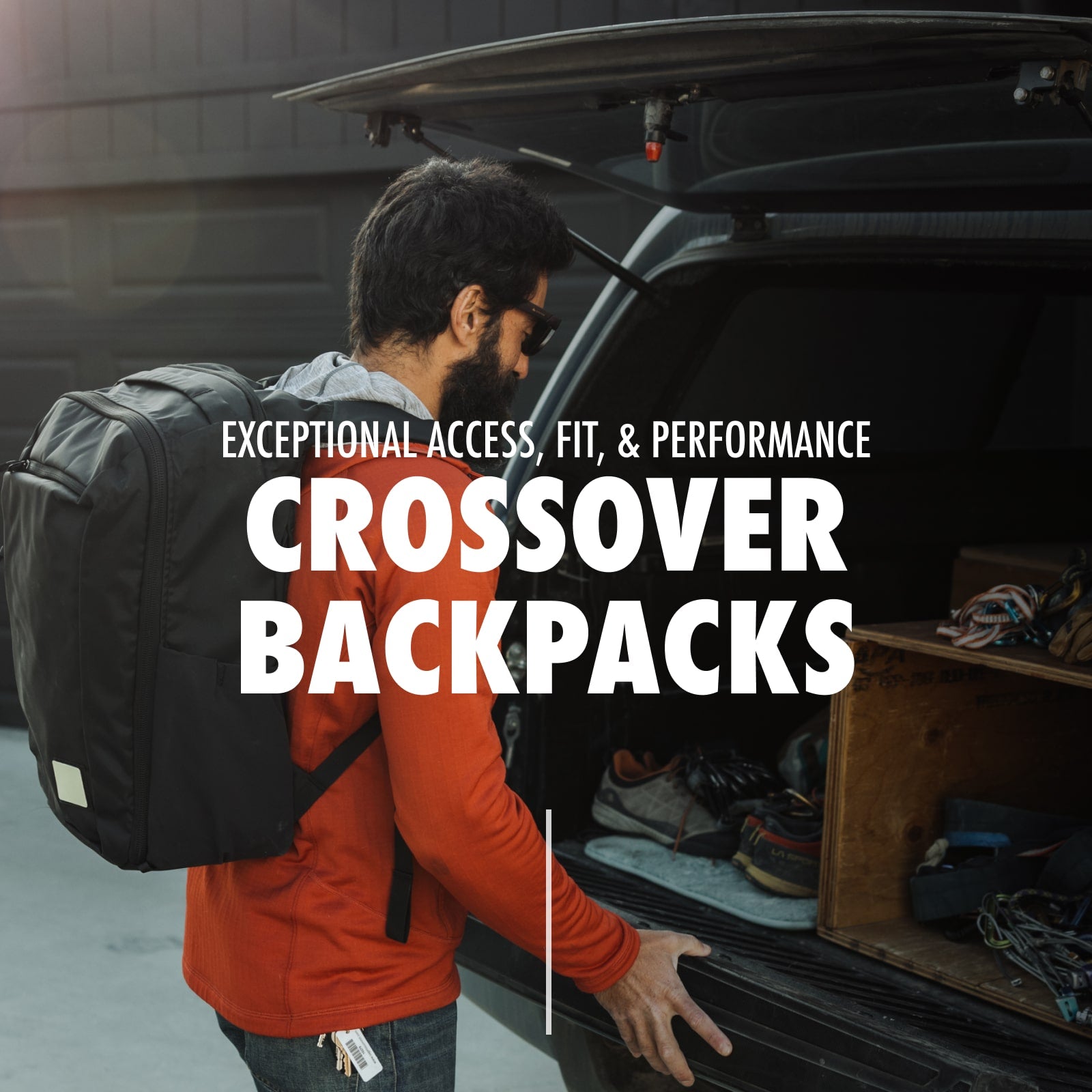 MEET OUR CROSSOVER BACKPACKS