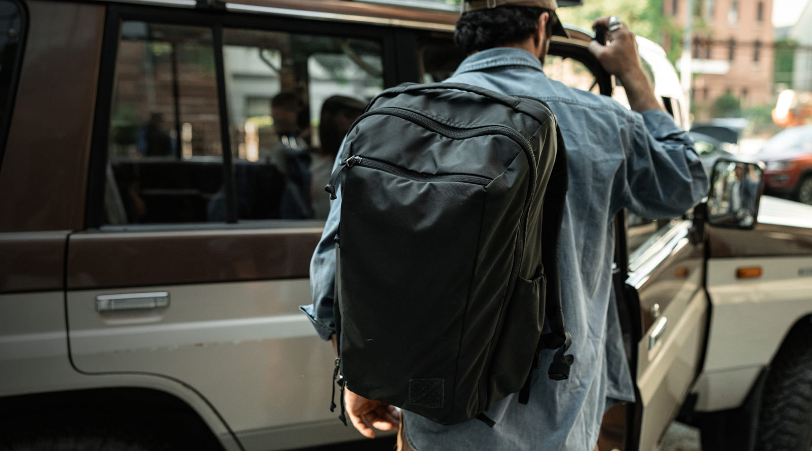 EVERGOODS Bestsellers CIVIC Travel Bag Homepage Feature Desktop