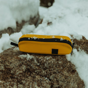 CIVIC Access Pouch 0.5L in Expedition Yellow - CAP0.5 - in snow