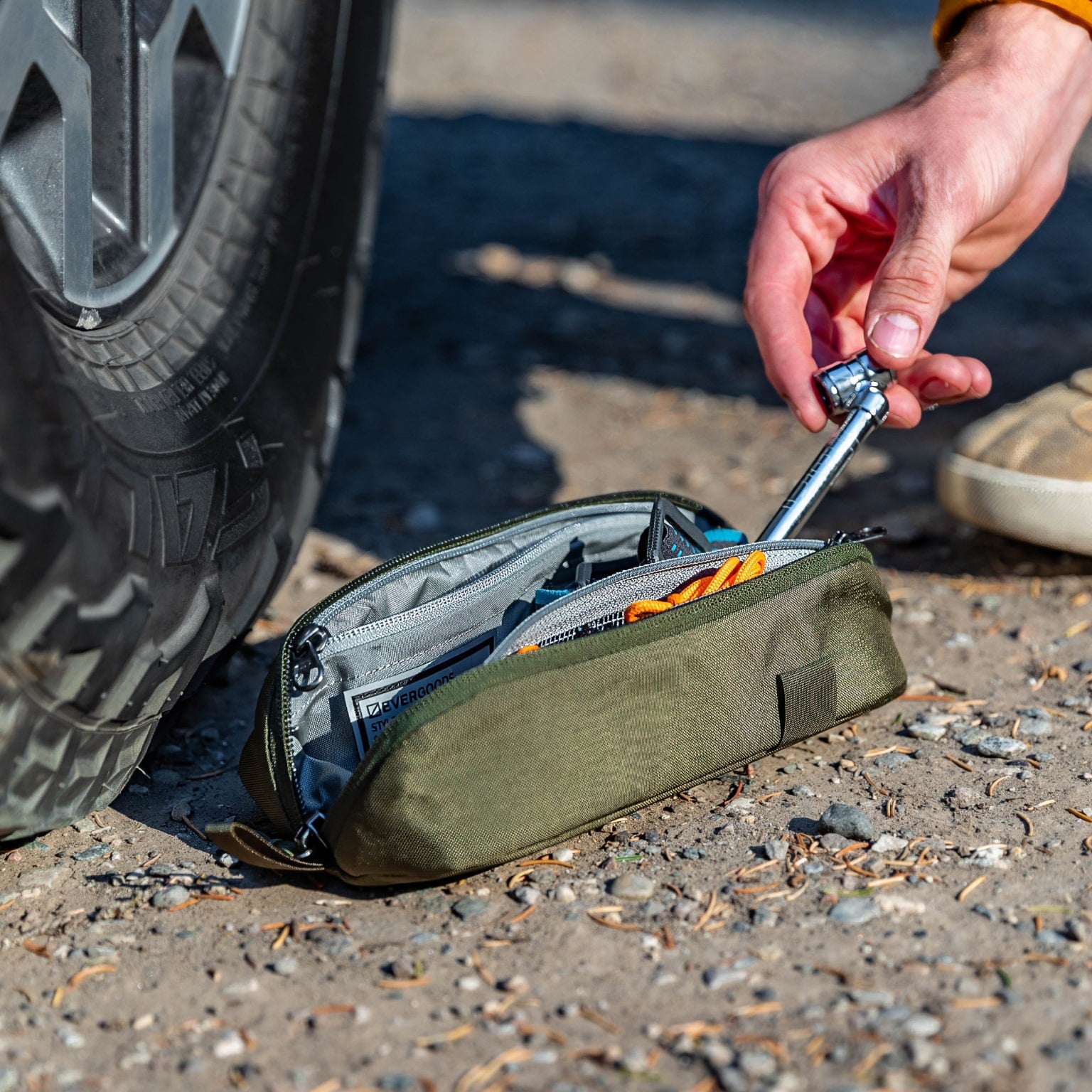 CIVIC Access Pouch 0.5L - CAP0.5 - OD Green - vdc gear organization [13017a-ODG]