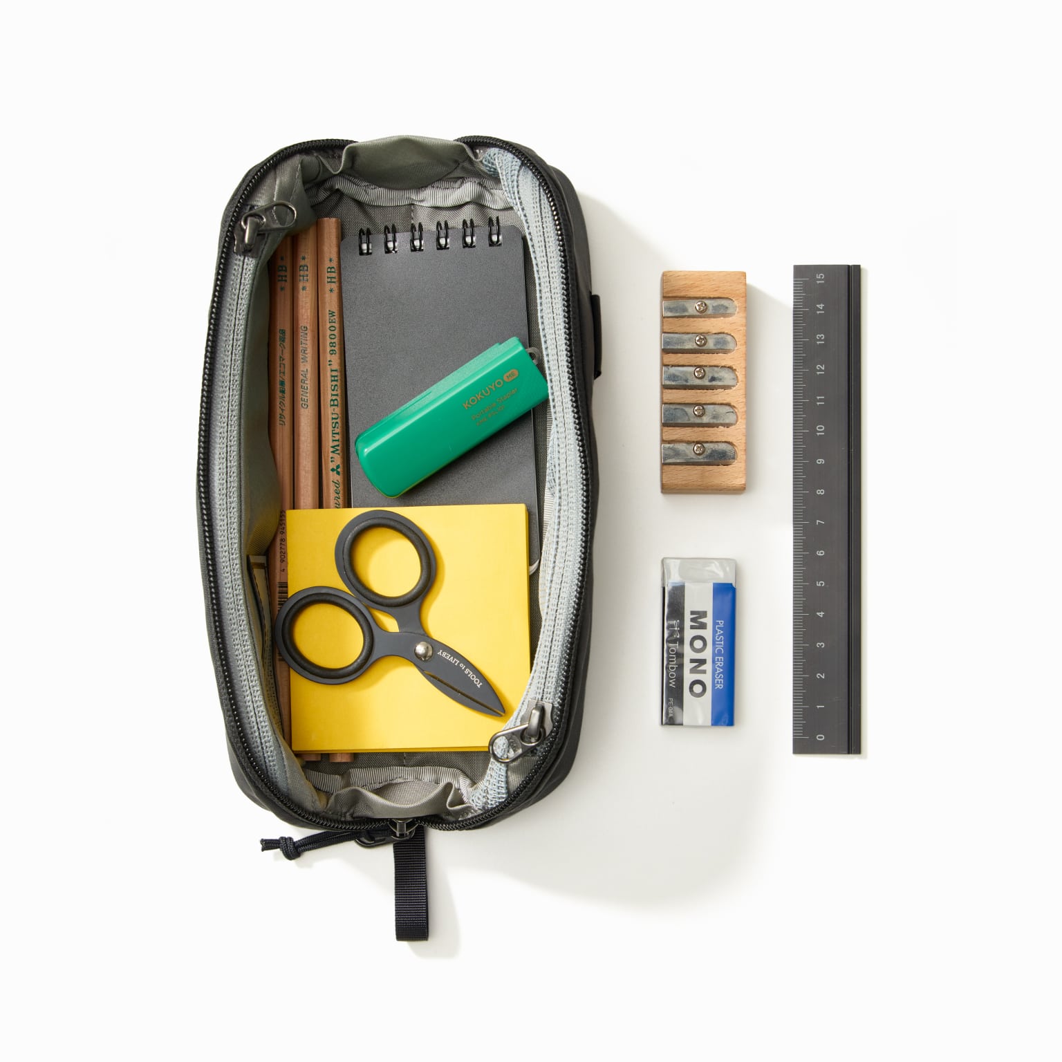 CIVIC Access Pouch 0.5L - Solution Dyed Black - CAP0.5 - Loadout Pencil Case [13017a-SBK]