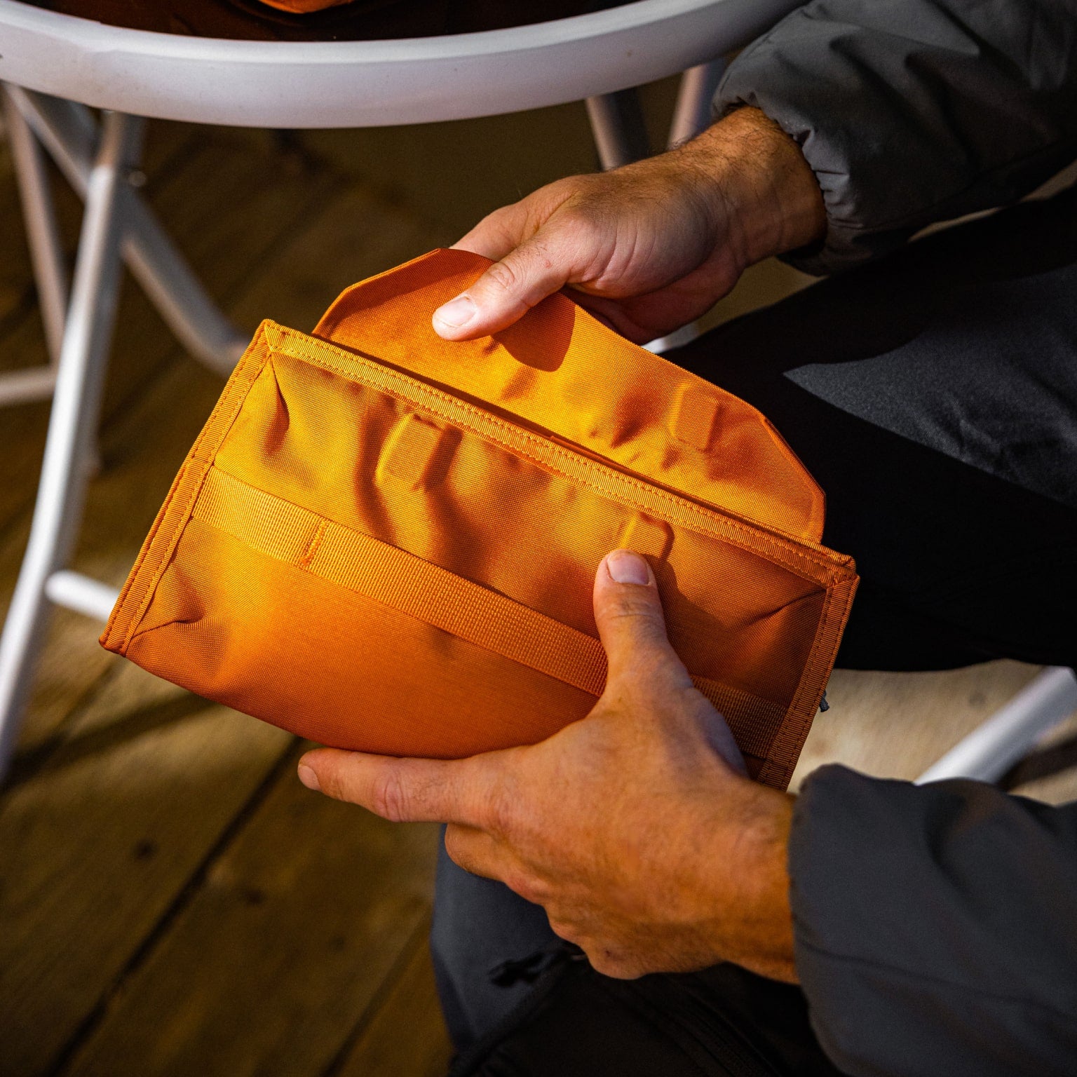 CIVIC Access Pouch 1L in Burnt Orange [13009a-BRO]
