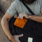 CIVIC Access Pouch 1L in Burnt Orange fits in side pocket CIVIC Access Pouch 1L in Burnt Orange fits in side pocket [13009a-BRO