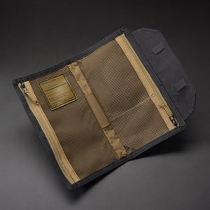 CIVIC Access Pouch 1L - X-Pac Black and Coyote - Open