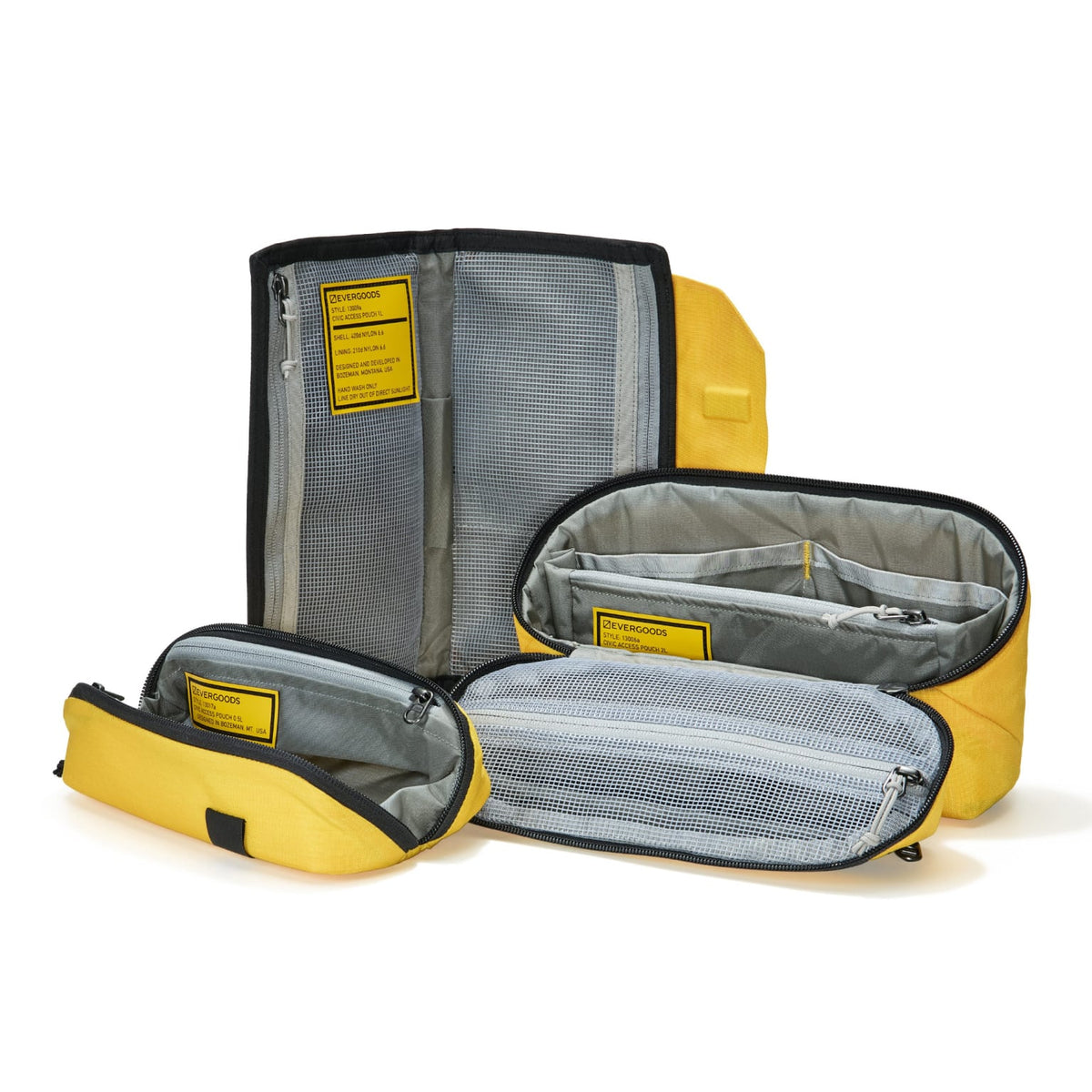 CIVIC Access Pouch 1L in Expedition Yellow - the access pouch collection