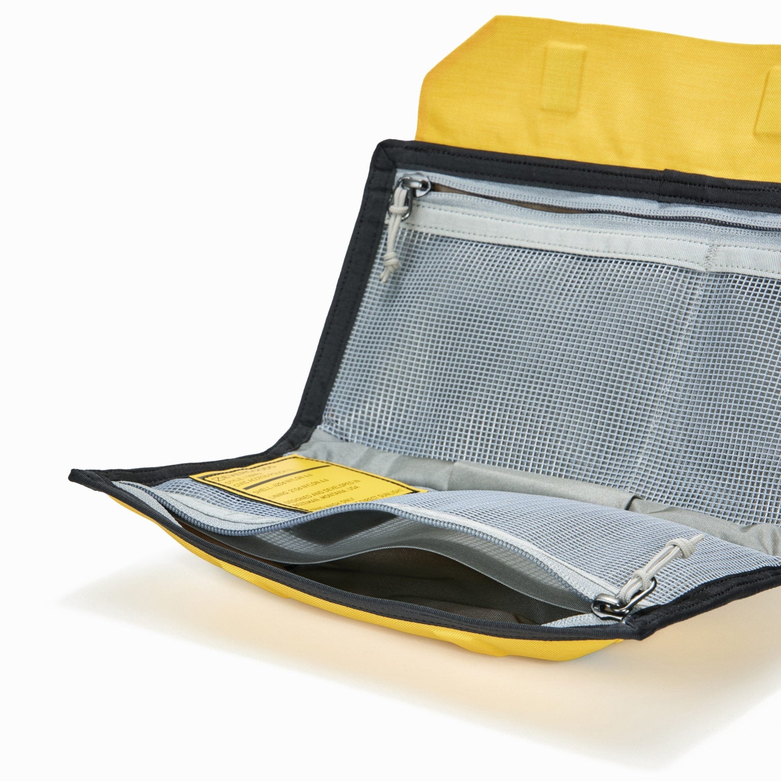 CIVIC Access Pouch 1L in Expedition Yellow - laminated divider pockets [13009a-EXY]
