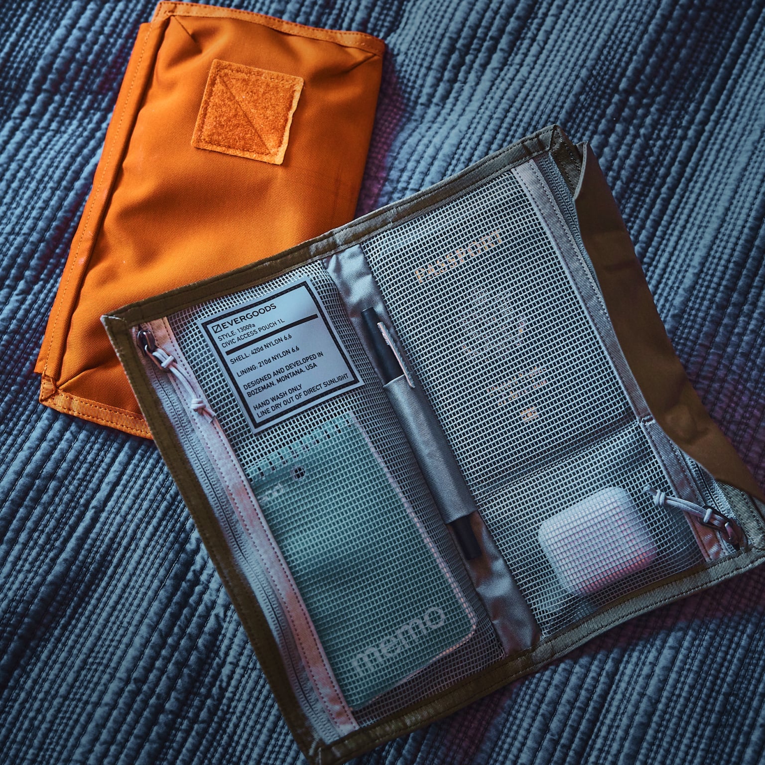 CIVIC Access Pouch 1L - CAP1 - OD Green - Front