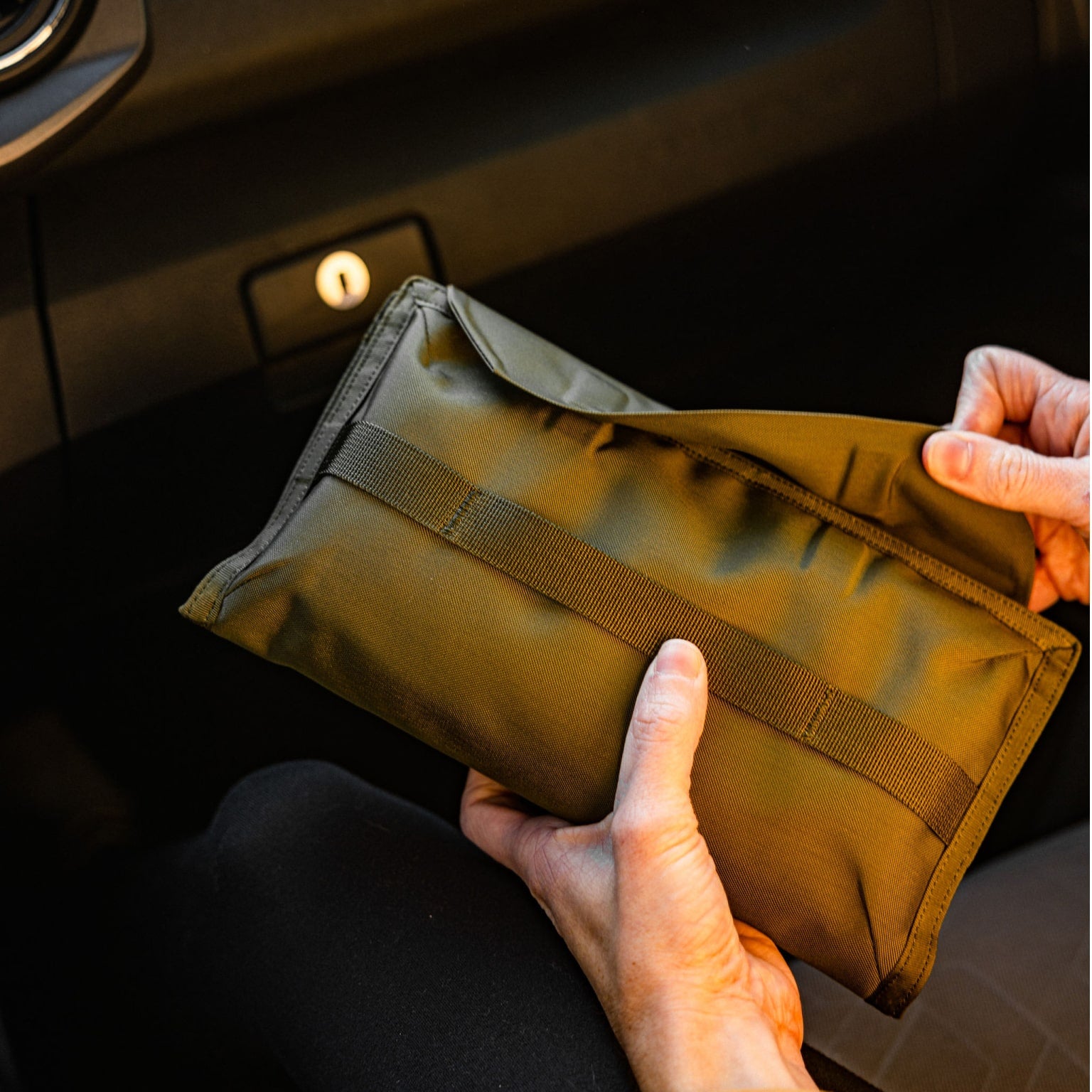 CIVIC Access Pouch 1L - CAP1 - OD Green - magnets [13009a-ODG]