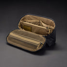 CIVIC Access Pouch 2L - X-Pac Black and Coyote - open