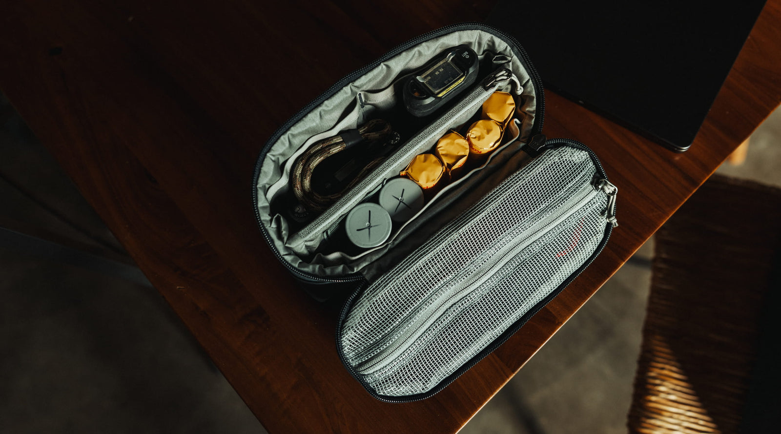 Dark Navy Konbu CIVIC Access Pouch 2L camera case for film