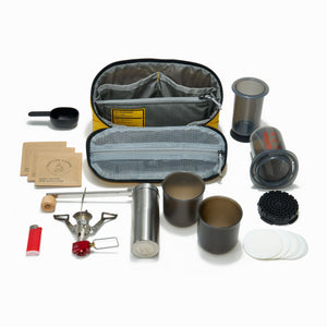 CIVIC Access Pouch 2L in Expedition Yellow - CAP2 - coffee kit loadout