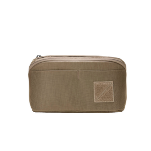 CIVIC Access Pouch 2L in Fossil Brown - front profile