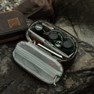 CIVIC Access Pouch 2L Waxed Canvas Tan Binos