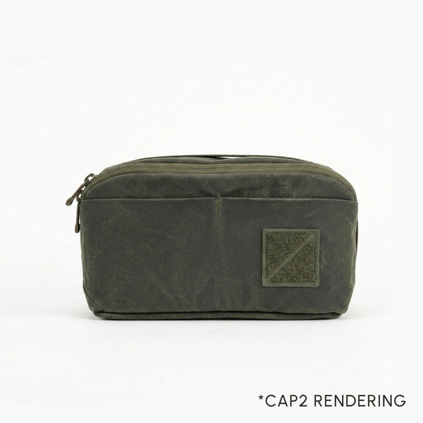 CIVIC Access Pouch 2L - Waxed Olive - Pre-Order - EVERGOODS